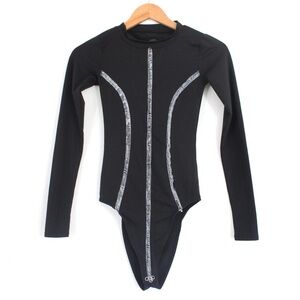 Good American Metallic Contour Bodysuit